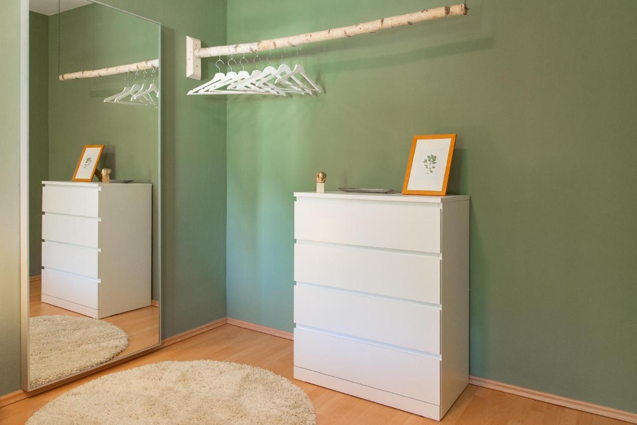 Stilvolles Apartment mit Balkon / Netflix + WIFI&zentrumsnah Chemnitz Exterior foto