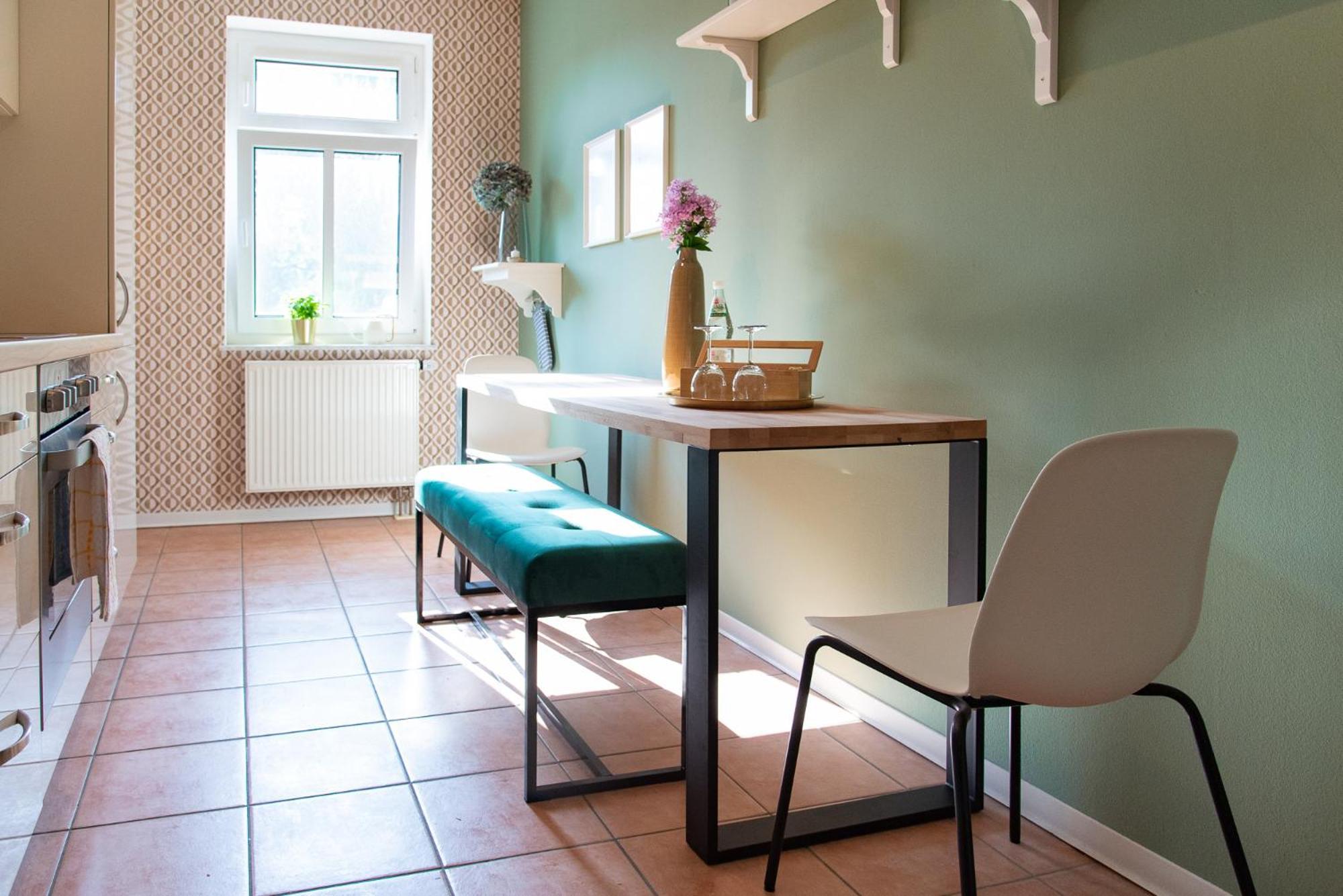 Stilvolles Apartment mit Balkon / Netflix + WIFI&zentrumsnah Chemnitz Exterior foto