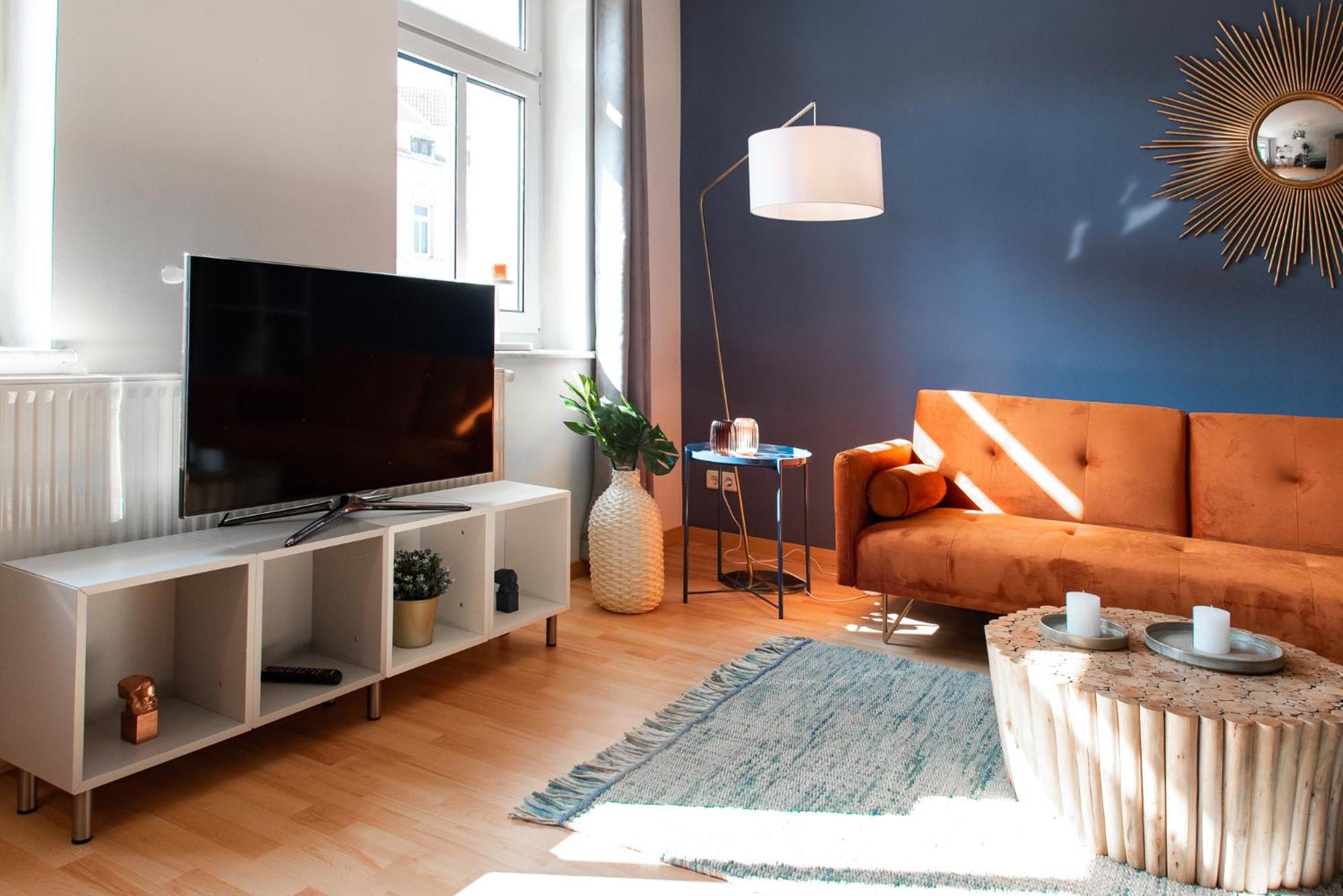 Stilvolles Apartment mit Balkon / Netflix + WIFI&zentrumsnah Chemnitz Exterior foto