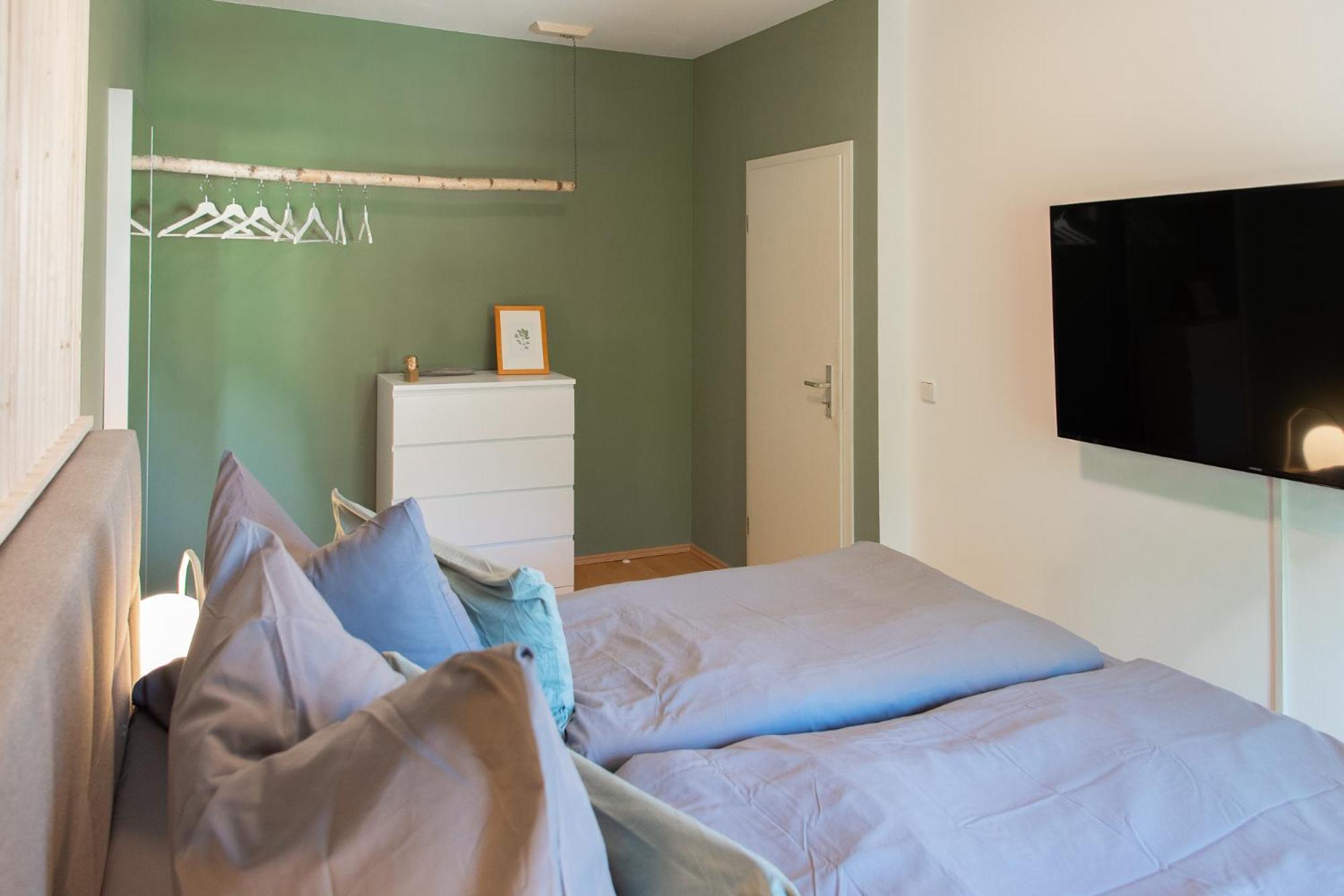 Stilvolles Apartment mit Balkon / Netflix + WIFI&zentrumsnah Chemnitz Exterior foto